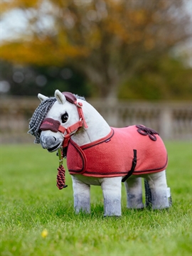 Mini Toy Pony fleecedækken - Cranberry - LeMieux